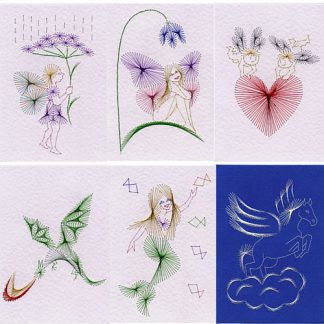 Stitching Cards Fantasy Pattern Pack